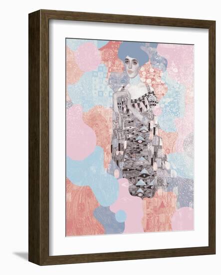 Hommage To Klimt-Joni Whyte-Framed Giclee Print