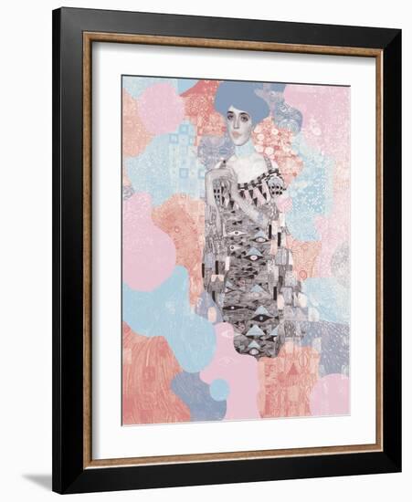 Hommage To Klimt-Joni Whyte-Framed Giclee Print