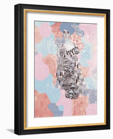 Hommage To Klimt-Joni Whyte-Framed Giclee Print