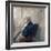 Homme Assis (Seated Man) - Peinture De Odilon Redon (1840-1916), Huile Sur Carton (21,9X23,5 Cm), V-Odilon Redon-Framed Giclee Print