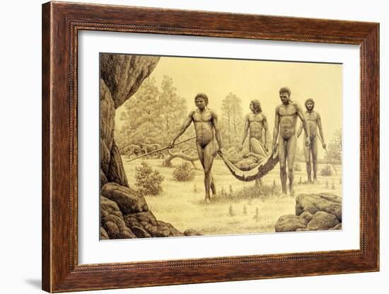 Homo Antecessor-Mauricio Anton-Framed Photographic Print