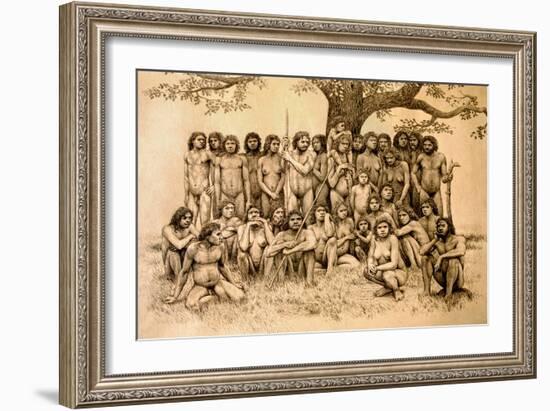 Homo Antecessor-Mauricio Anton-Framed Photographic Print