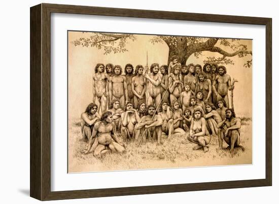 Homo Antecessor-Mauricio Anton-Framed Photographic Print