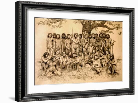 Homo Antecessor-Mauricio Anton-Framed Photographic Print