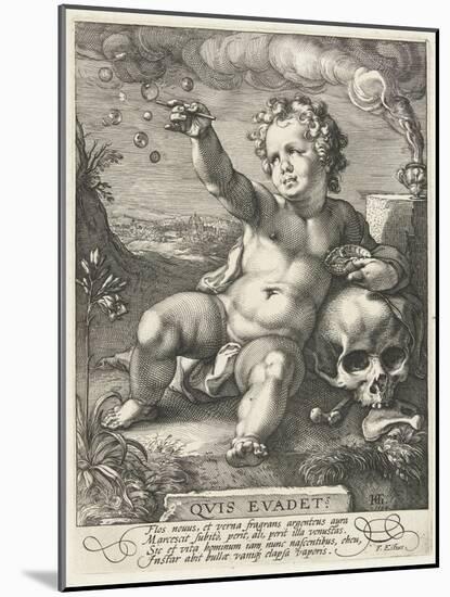 Homo Bulla, 1594-Hendrik Goltzius-Mounted Giclee Print