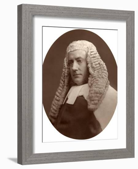 Hon John Walker Huddleston, Baron of the Exchequer, 1876-Lock & Whitfield-Framed Photographic Print