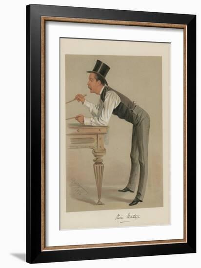 Hon Oliver Montagu-Carlo Pellegrini-Framed Giclee Print