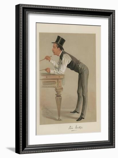 Hon Oliver Montagu-Carlo Pellegrini-Framed Giclee Print