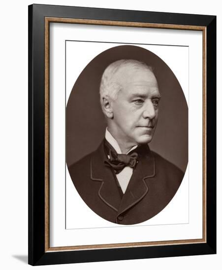 Hon Sir Henry Hawkins, Judge of the Hight Court of Justice, 1877-Lock & Whitfield-Framed Photographic Print