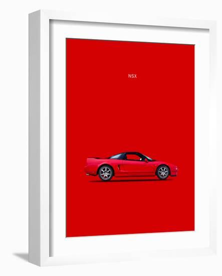 Honda NSX-Mark Rogan-Framed Art Print