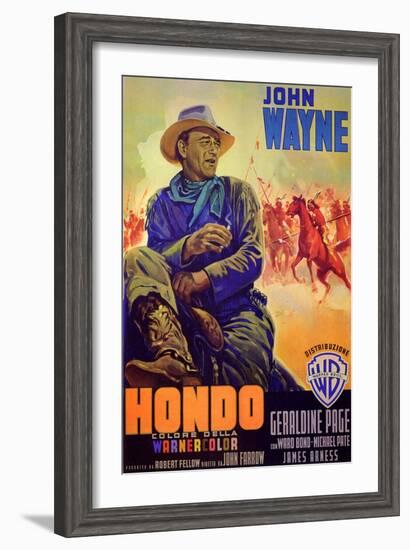 Hondo-null-Framed Art Print