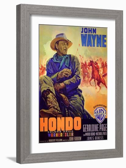 Hondo-null-Framed Art Print