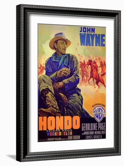 Hondo-null-Framed Art Print