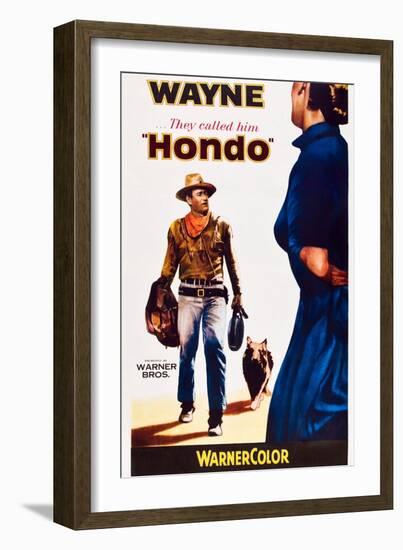 Hondo-null-Framed Art Print