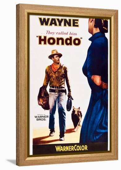 Hondo-null-Framed Stretched Canvas