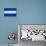 Honduras Flag Design with Wood Patterning - Flags of the World Series-Philippe Hugonnard-Art Print displayed on a wall