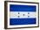 Honduras Flag Design with Wood Patterning - Flags of the World Series-Philippe Hugonnard-Framed Art Print