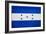 Honduras Flag Design with Wood Patterning - Flags of the World Series-Philippe Hugonnard-Framed Art Print