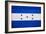 Honduras Flag Design with Wood Patterning - Flags of the World Series-Philippe Hugonnard-Framed Art Print