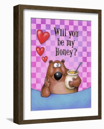 Honey Bear-Margaret Wilson-Framed Giclee Print