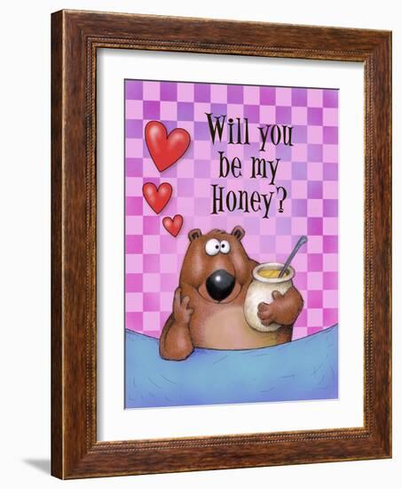 Honey Bear-Margaret Wilson-Framed Giclee Print