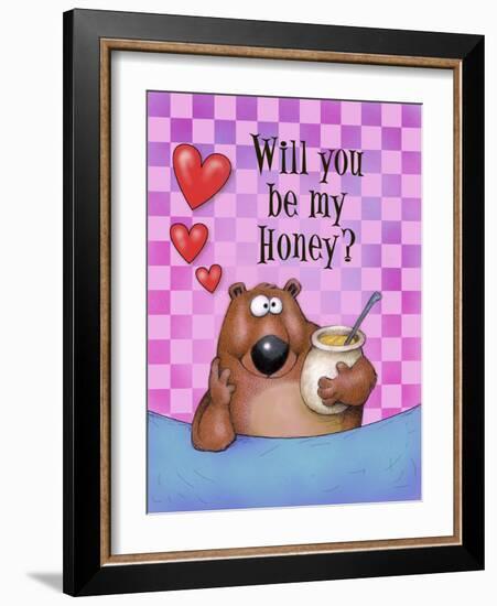 Honey Bear-Margaret Wilson-Framed Giclee Print