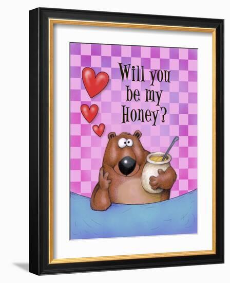 Honey Bear-Margaret Wilson-Framed Giclee Print