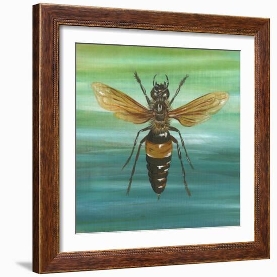 Honey Bee-Gigi Begin-Framed Giclee Print