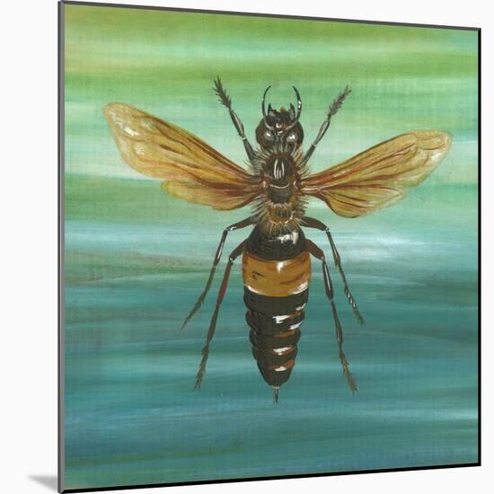 Honey Bee-Gigi Begin-Mounted Giclee Print