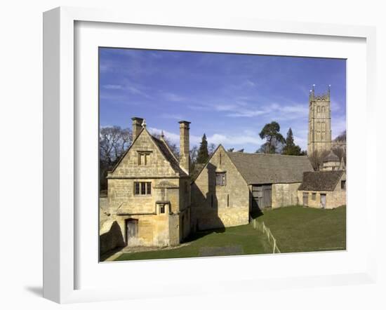 Honey Coloured Stone Buildings, Chipping Campden, the Cotswolds, Gloucestershire, England-David Hughes-Framed Photographic Print