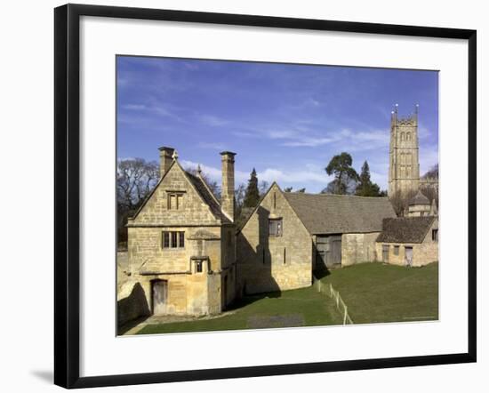 Honey Coloured Stone Buildings, Chipping Campden, the Cotswolds, Gloucestershire, England-David Hughes-Framed Photographic Print