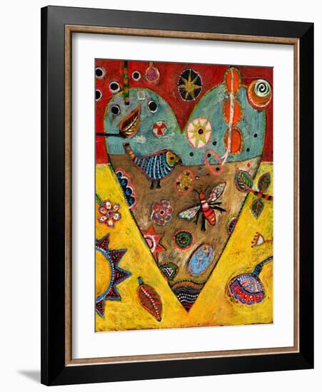 Honey Heart-Jill Mayberg-Framed Giclee Print