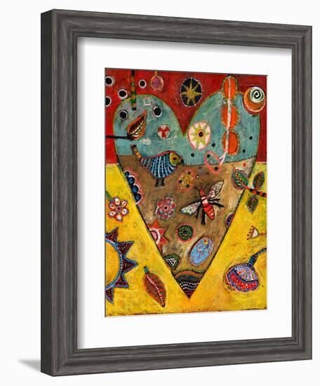 Honey Heart-Jill Mayberg-Framed Giclee Print