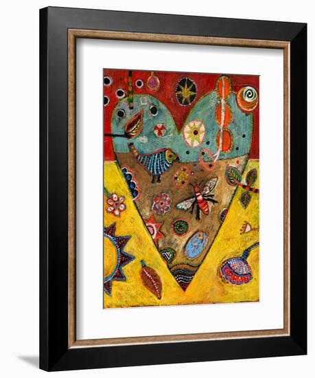 Honey Heart-Jill Mayberg-Framed Giclee Print