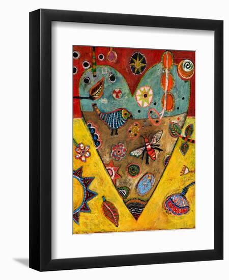 Honey Heart-Jill Mayberg-Framed Giclee Print