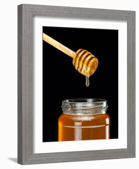 Honey Jar And Dipper-Mark Sykes-Framed Photographic Print