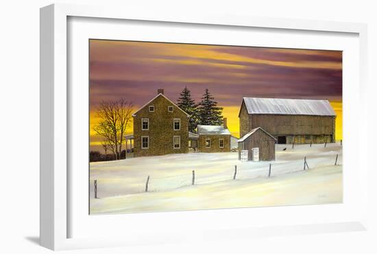 Honey Ridge Farm-Jerry Cable-Framed Art Print