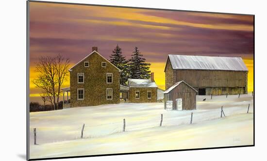 Honey Ridge Farm-Jerry Cable-Mounted Art Print