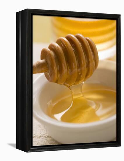 Honey Running from a Honey Dipper-null-Framed Premier Image Canvas