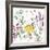 Honeybee Blossoms II-Anne Tavoletti-Framed Art Print