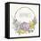 Honeybee Blossoms IX-Anne Tavoletti-Framed Stretched Canvas