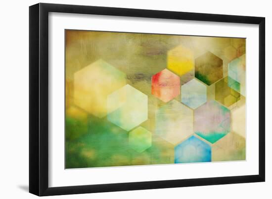 Honeycomb I-Anna Polanski-Framed Art Print