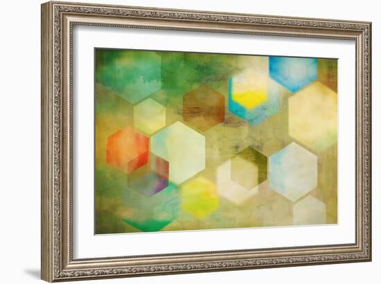 Honeycomb II-Anna Polanski-Framed Art Print