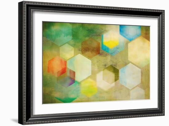 Honeycomb II-Anna Polanski-Framed Art Print
