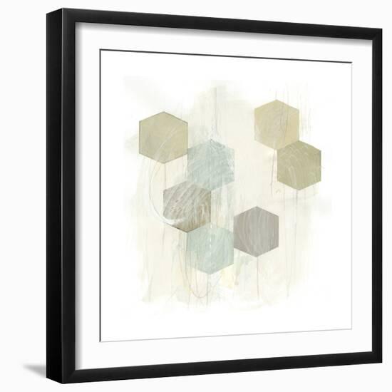 Honeycomb Reaction I-June Vess-Framed Art Print