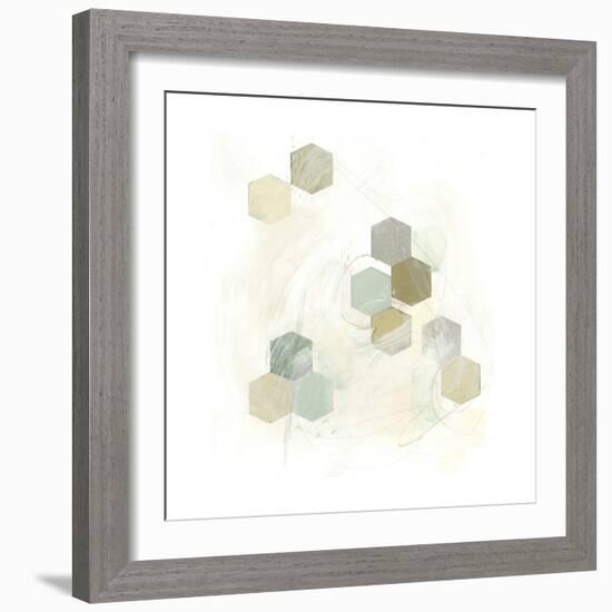 Honeycomb Reaction III-June Vess-Framed Art Print