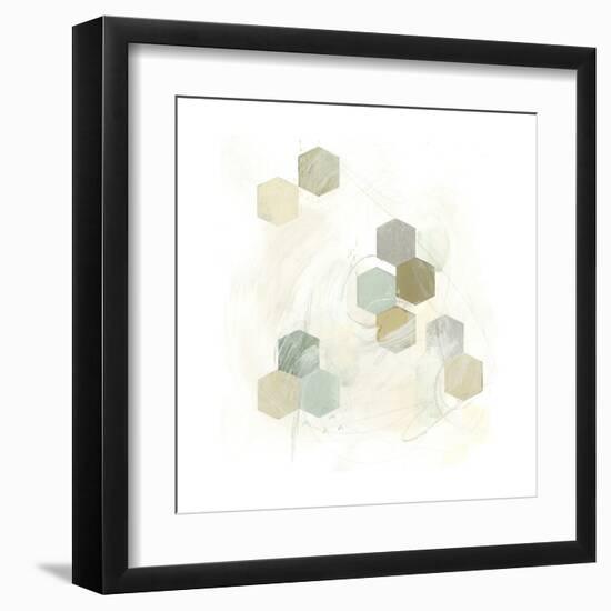 Honeycomb Reaction III-June Vess-Framed Art Print