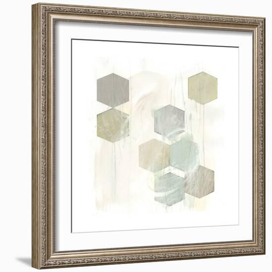 Honeycomb Reaction IV-June Vess-Framed Art Print