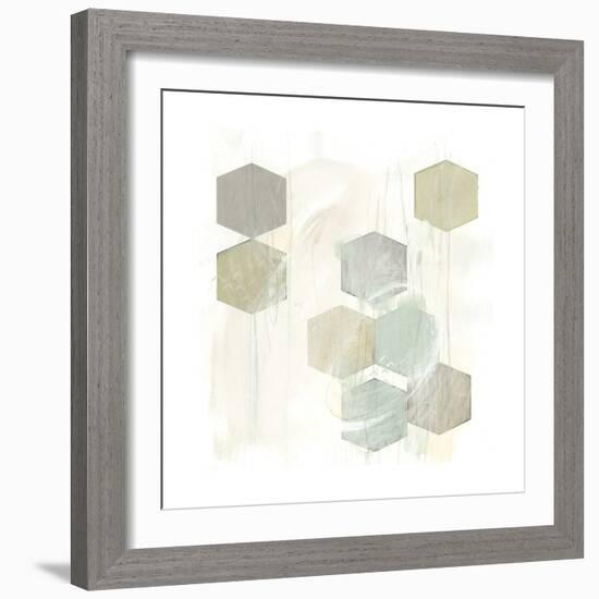 Honeycomb Reaction IV-June Vess-Framed Art Print