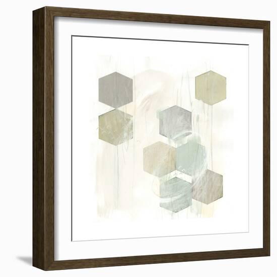 Honeycomb Reaction IV-June Vess-Framed Art Print